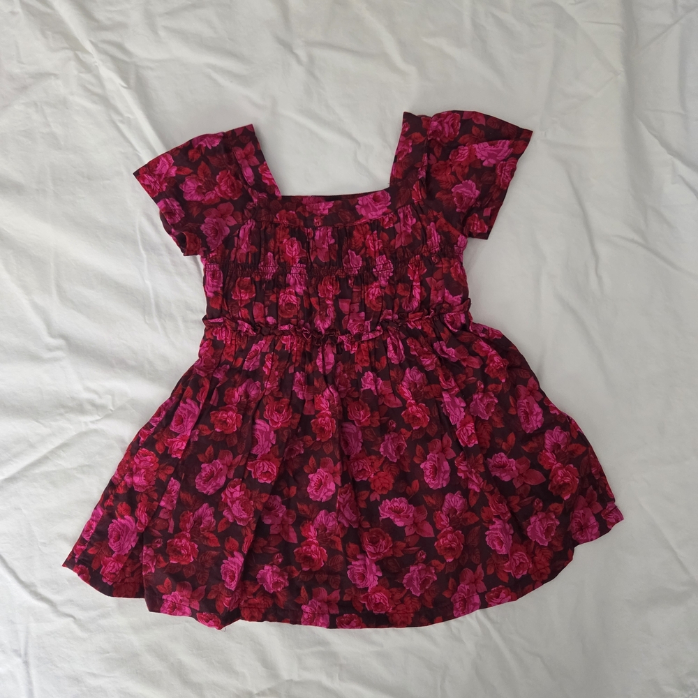 Floral Pink Kids Dress, BABY Gap